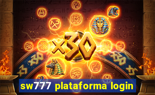 sw777 plataforma login